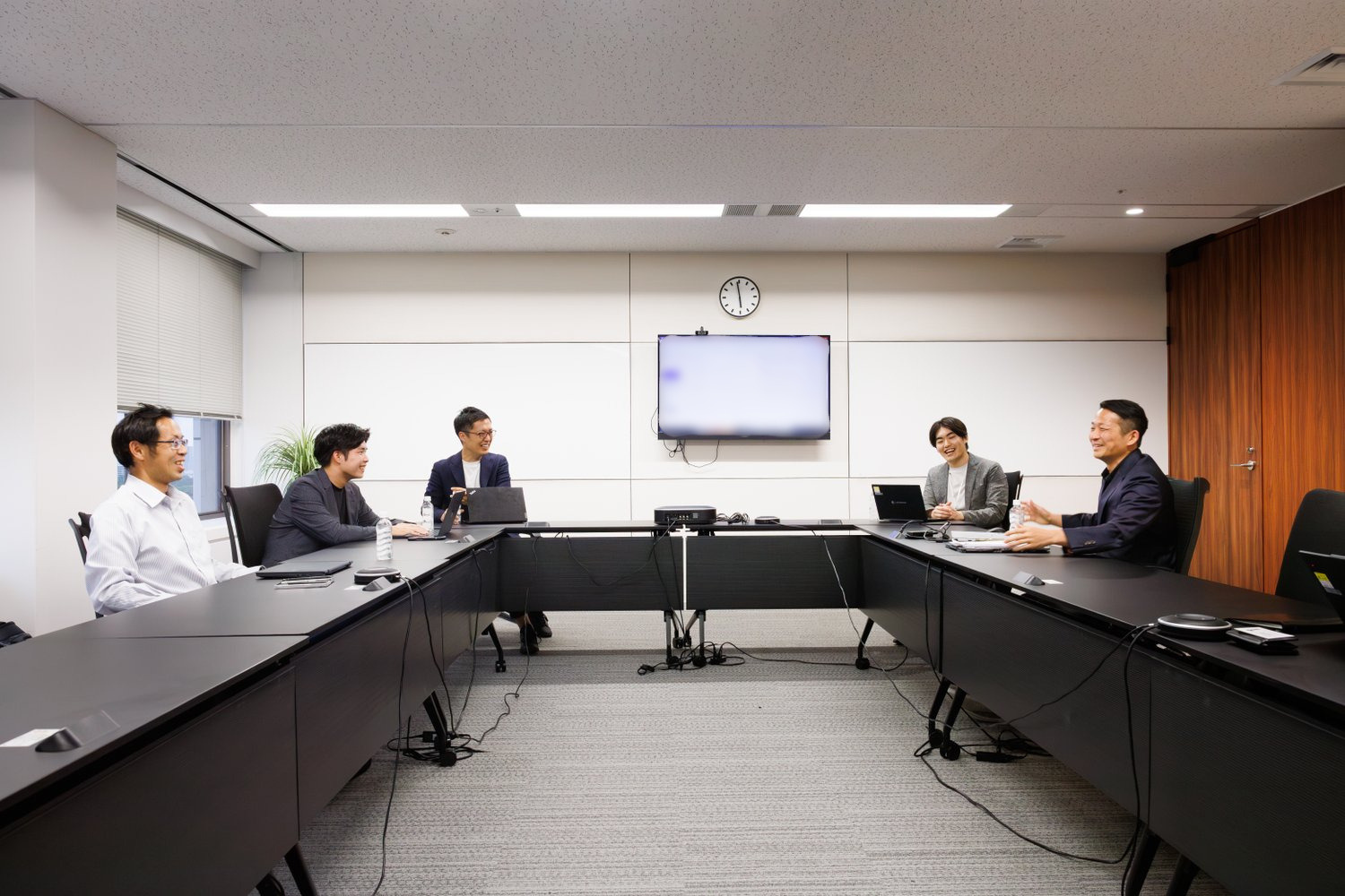振り返り会の様子