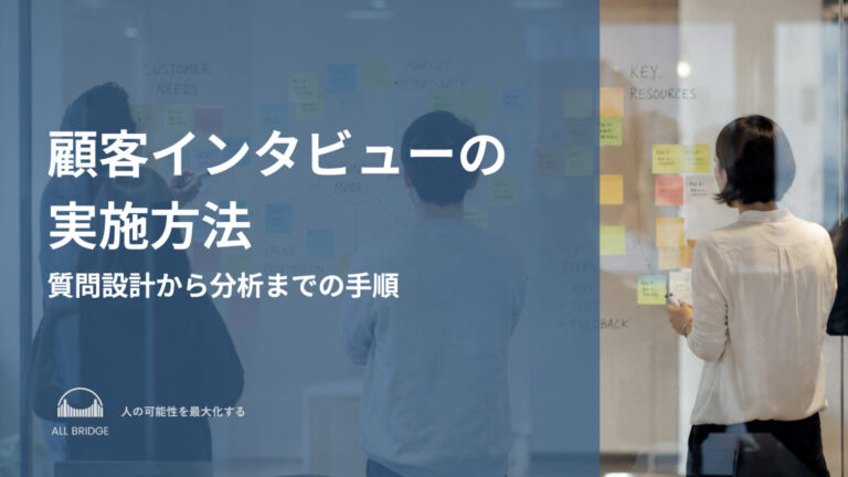 顧客インタビューの実施方法｜質問設計から分析までの手順