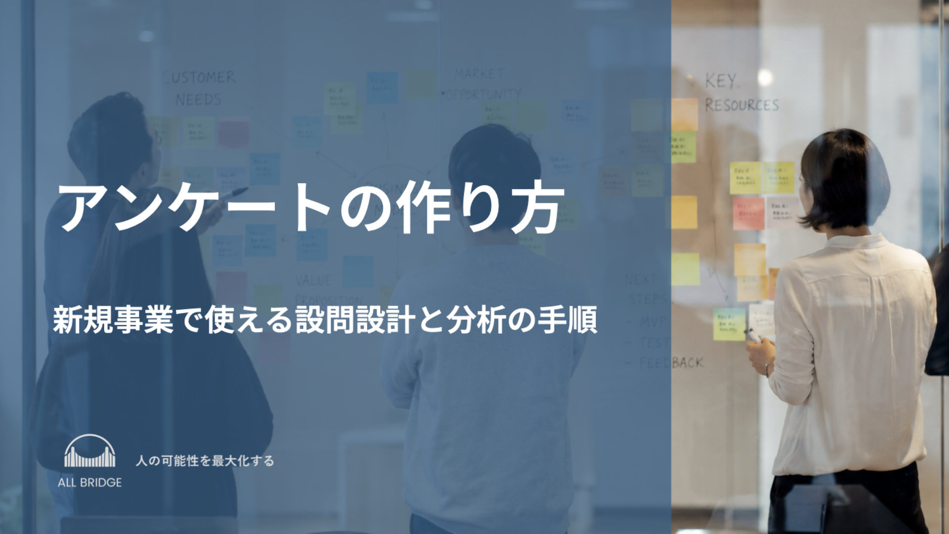 アンケートの作り方｜新規事業で使える設問設計と分析の手順
