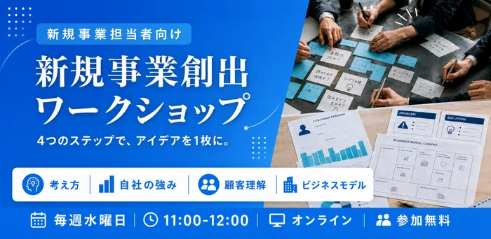 新規事業創出ワークショップ